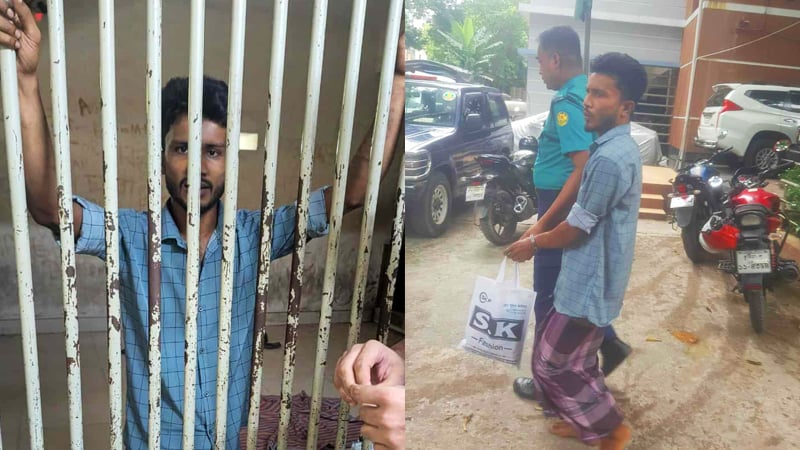 ধানমন্ডি ৩২ নম্বরে ফুল দিতে আসা সেই রিকশাচালক কারাগারে